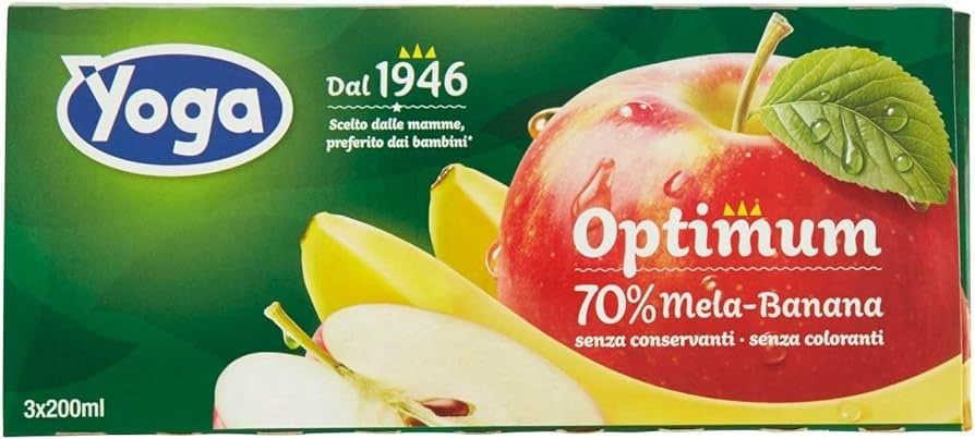 YOGA OPTIMUM SUCCO MELA BANANA T3 600ML