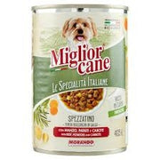 MIGLIOR CANE SPEZZATINO MANZO 405G