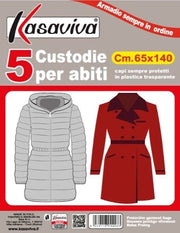 CUSTODIE ABITI 5PZ 140X65 ART.4448