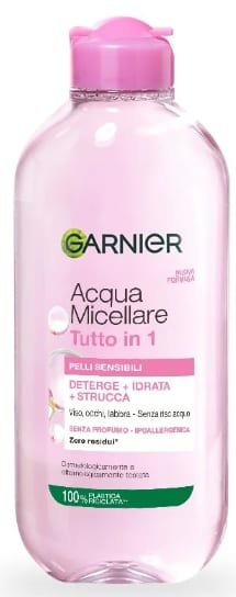 GARNIER ACQUA MICELLARE 400ML TUTTO IN 1 PELLI SENSIBILI