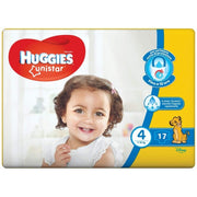 HUGGIES UNISTAR PANNOLINI MIS.4 17PZ/16PZ