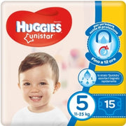 HUGGIES UNISTAR PANNOLINI MIS.5 14/15PZ