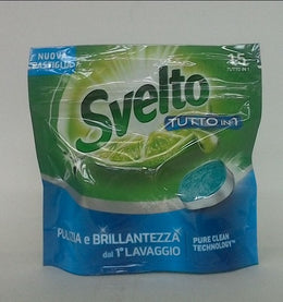 SVELTO TUTTO IN 1 PUL.BRILL. 15TABS