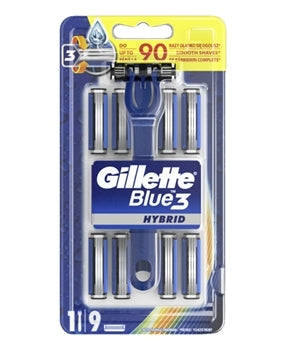 GILLETTE BLUE 3 RASOI +9 RICARICHE