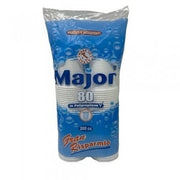 MAJOR BICCHIERE 200CC BIANCO 80PZ