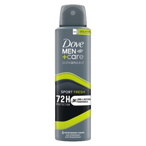 DOVE SPRAY ADV 150ML MENCARE SPORT FRESH