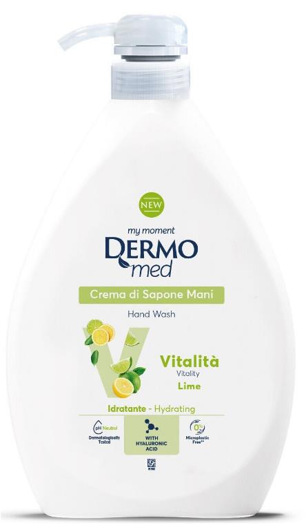 DERMOMED SAPONE 1LT DISP.VITALITA' LIME