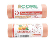 SACCHI PATTUMIERA 20PZ 50X60 ARANCIA