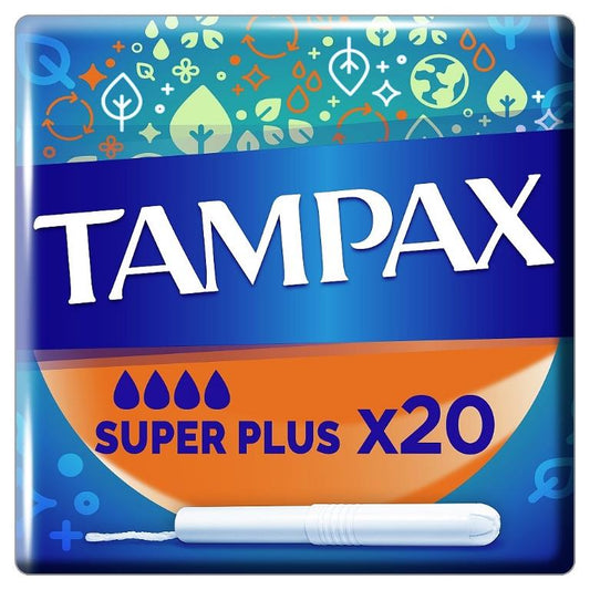 TAMPAX BLUE SUPER PLUS X20