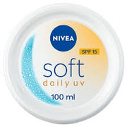 NIVEA SOFT 100ML DAYLY UV SPF 15