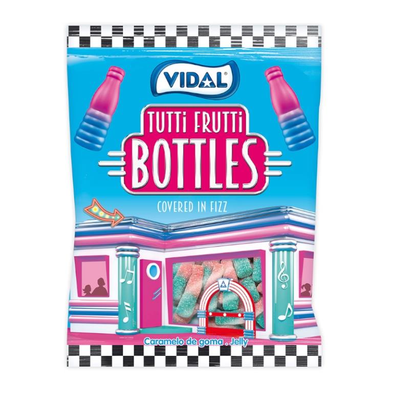 VIDAL TUTTI FRUTTI BOTTLES 90G