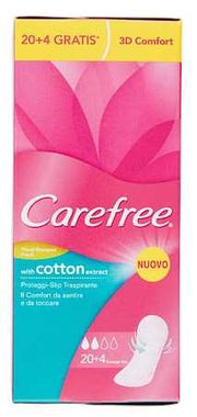 CAREFREE SALVASLIP 20PZ COTTON FRESCA FR