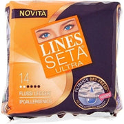 LINES SETA ULTRA FLUSSI LEGGERI X 14