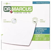 DR.MARCUS COMPRESSE STERILI 10X10 100PZ
