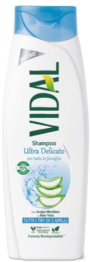 VIDAL SHAMPOO 250ML ULTRA DELICATO