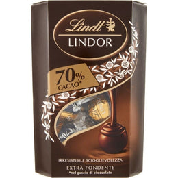 LINDT LINDOR CORNET 70% CACAO 200G