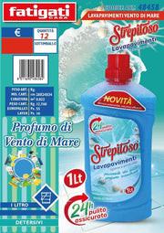 STREPITOSO LAVAPAVIMENTI 1L VENTO DI MARE