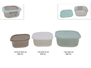 CONTENITORI PLASTICA 3PZ 8968 2ESSE