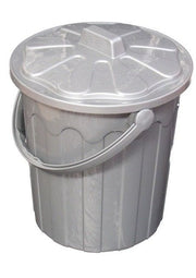 PATTUMIERA CON MANICO 7583 LT.23 SILVER