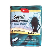 QUIK ASSORBENTI SOFT SOTTILI ANATOMICI RIPEGATI 14PZ