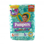 PAMPERS PANNOLINI BABY DRY MIS 6