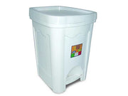 PATTUMIERA A PEDALE LT.16 7510 BIANCO