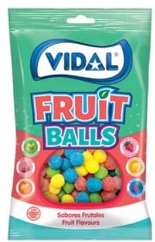 VIDAL FRUIT BALLS 85G