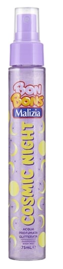 MALIZIA BON BONS ACQUA PROFUMATA 75 ML GLITTER COSMIC