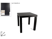 TAVOLINO LEGNO NERO 39X39 38H 2ESSE