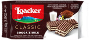 LOACKER WAFER CACAO E LATTE 175G