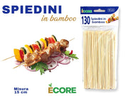 SPIEDINI BAMBOO 130PZ 15CM ART.34858 INTRADE