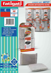 SPUGNE ANTIGRAFFIO SILVER 4PZ