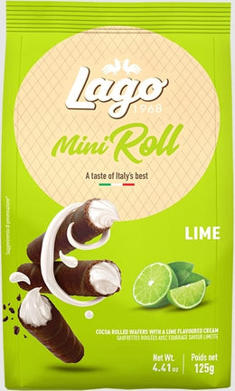 LAGO MINI ROLL LIME 125G