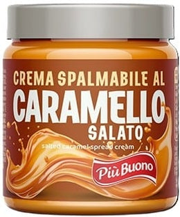 PIU BUONO CREMA VETRO CARAMELLO SALATO 30G