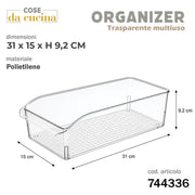 COSENTINI ORGANIZER TRASPARENTE 31X15X9