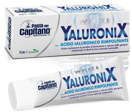 PASTA DEL CAPITANO DENT.75ML YALURONIX WHITE