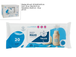 SALVIETTINE 20PZ 42GR TALCO 20X25CM 2ESSE