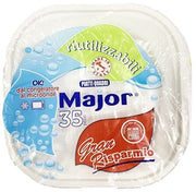 MAJOR PIATTI QUADRI RIUTILIZZABILI 35PZ