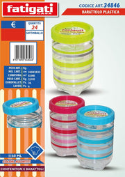 BARATTOLO PLASTICA 1160 ML 34846