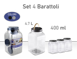 SET 4 BARATTOLI 3+1