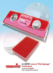 VESUVIO SPUGNA PIATTI PINK 4PZ