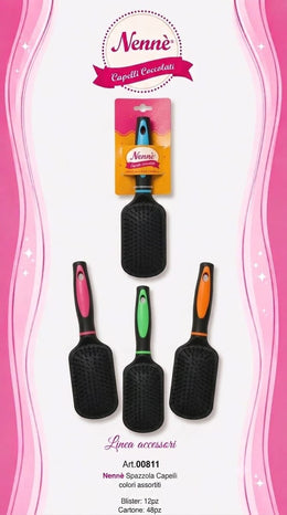 NENNE SPAZZOLA MANIC COLOR 24CM 00811