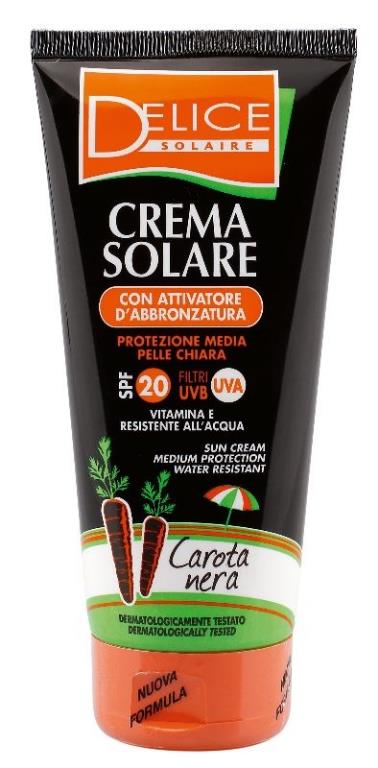 DELICE CREMA UVACAROTA NERA 200ML FPA20