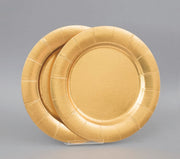 NATALE S.PIATTO CARTA 2PZ ORO AC-10345 E.NATALE