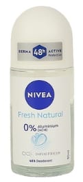 NIVEA DEO ROLL-ON 50ML FRESH NATURAL