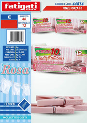 PINZE 12PZ FORZA 10 ROSA
