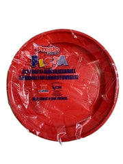 PRESTO PRESTO FESTA PIATTI 20PZ PIANI ROSSO