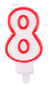 CANDELINA COMPLEANNO NUMERO 8 GOAT