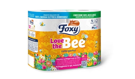 FOXY IGIENICA 4 ROTOLI LOVE THE BEE