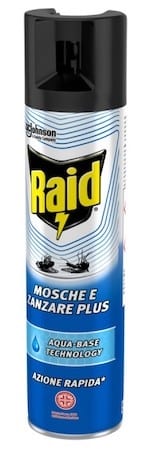 RAID MOSCHE&ZANZARE PLUS 400ML AQUA-BASE